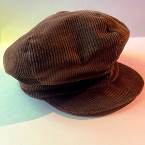 Vintage Stetson Beret Made In Canada Corduroy Hat